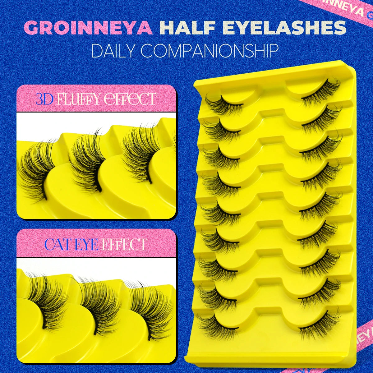 Half Lash Natural Cat Eye