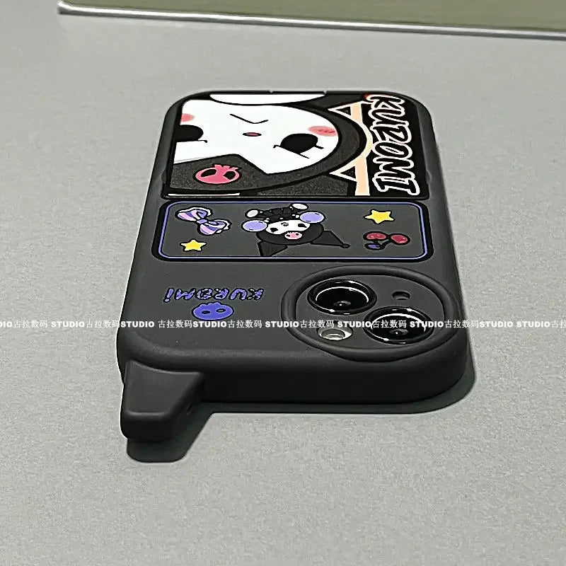 Kuromi Sanrio iPhone Case w/ Mirror