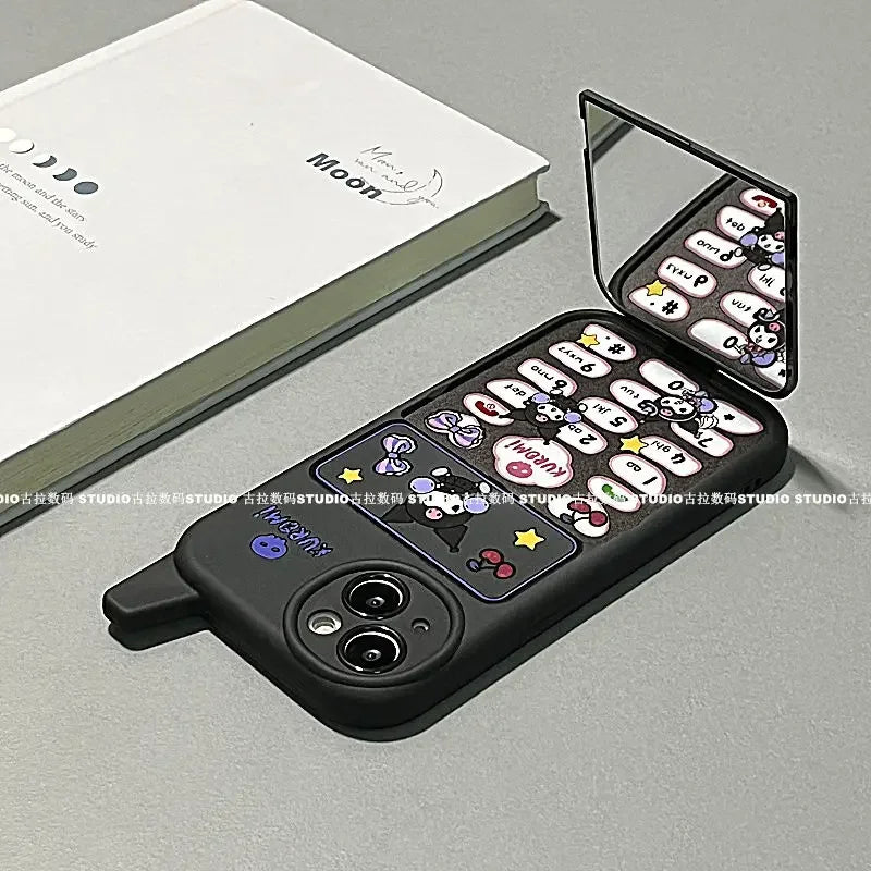Kuromi Sanrio iPhone Case w/ Mirror