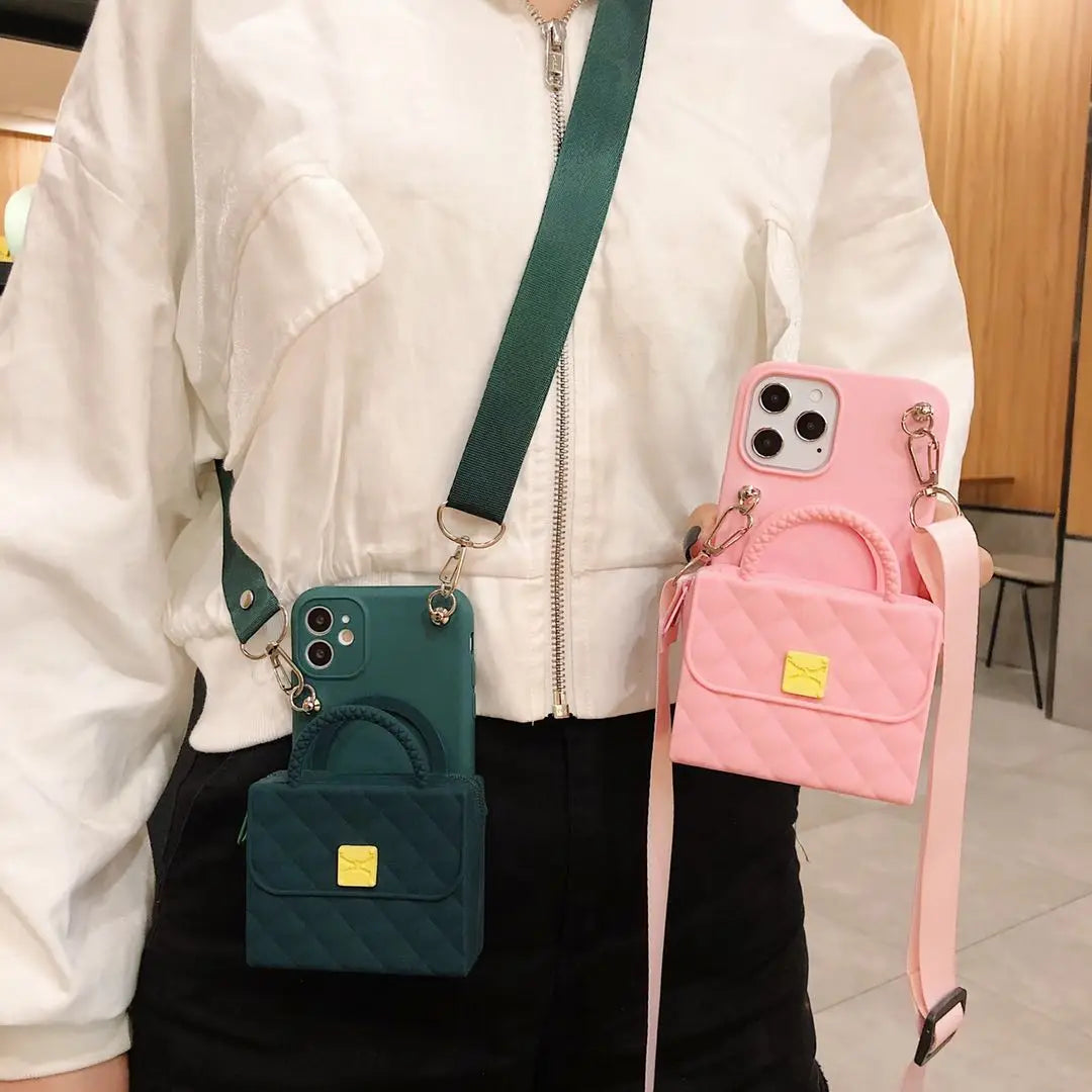 Quilted Purse iPhone Case