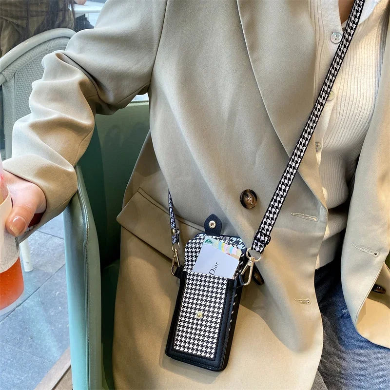 Houndstooth Purse iPhone Case
