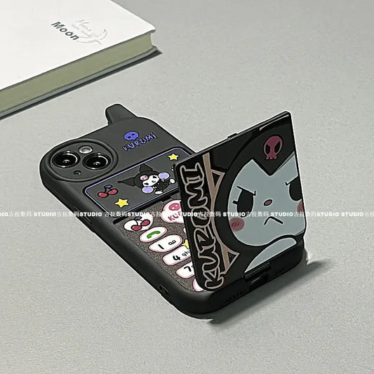 Kuromi Sanrio iPhone Case w/ Mirror