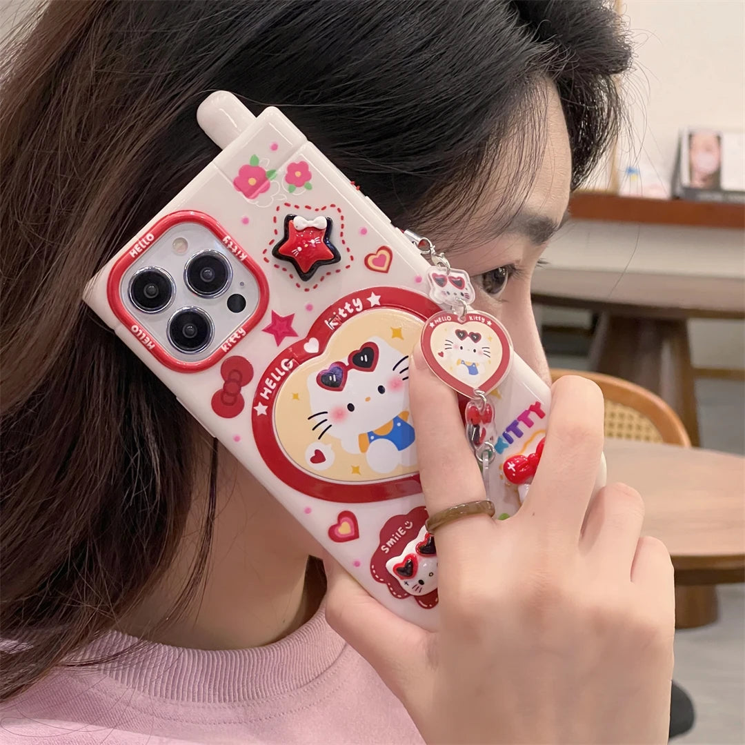 Sanrio Hello Kitty Kuromi iPhone Case w/ Mirror