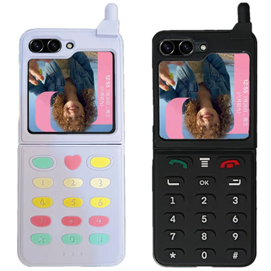 Retro Game Boy Phone Case For Samsung Galaxy Z Flip