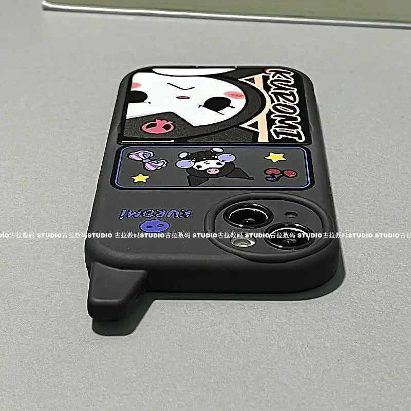 Kuromi Sanrio iPhone Case w/ Mirror